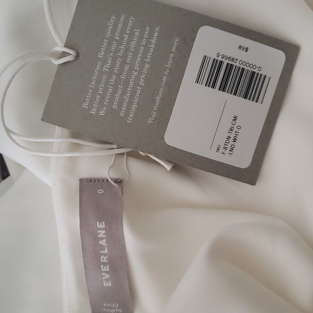 Everlane  Japanese GoWeave Cami nwt - Picture 8 of 8